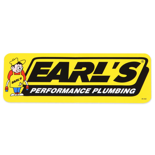 Earls Performance Earls Plumbing Decal 36-282