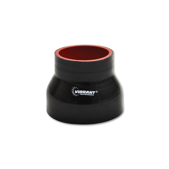 Vibrant Performance - 2838 - Reducer Coupler 2.50 in. I.D. x 1.75 in. I.D. x 3.00 in. Long - Black