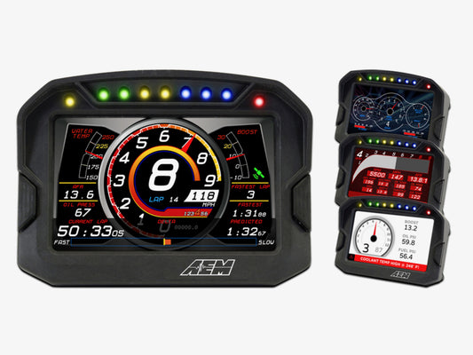 AEM CD-5 Carbon Digital Racing Dash Non-Logging/ Non-GPS Display 30-5600
