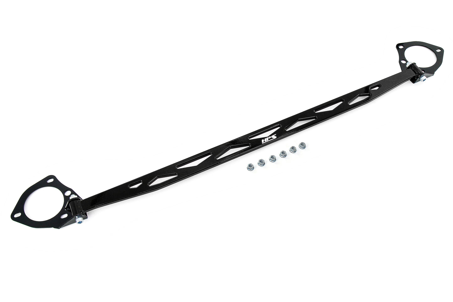 HPS Performance Increase Rigidity Reduce Chassis Flex 3-piece Bolt On Strut Bar 42-104GB
