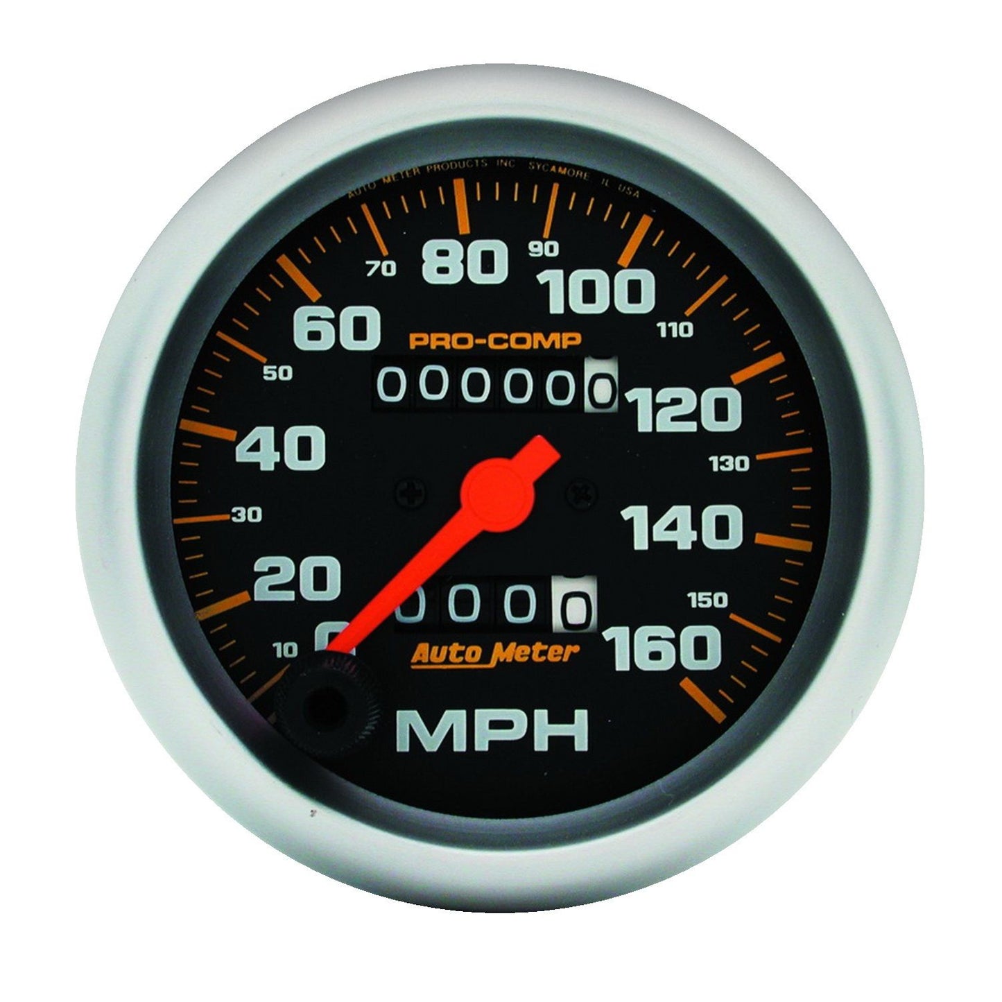 AutoMeter 3-3/8 in. SPEEDOMETER 0-160 MPH PRO-COMP 5153