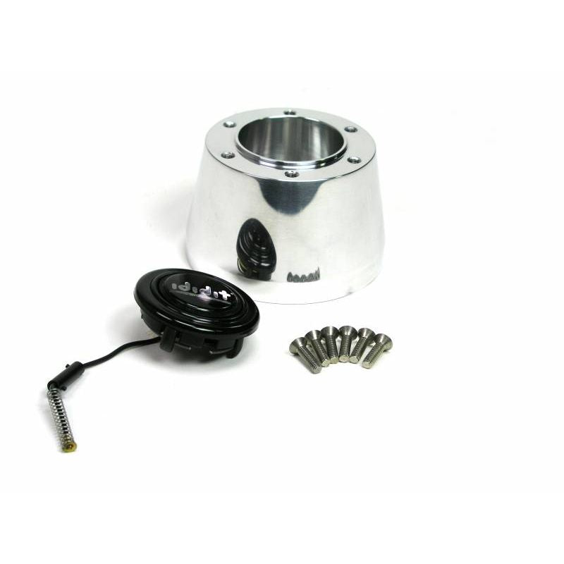 IDIDIT Steering Wheel Adaptor; 6 Bolt Lecarra; Polished 2202310040