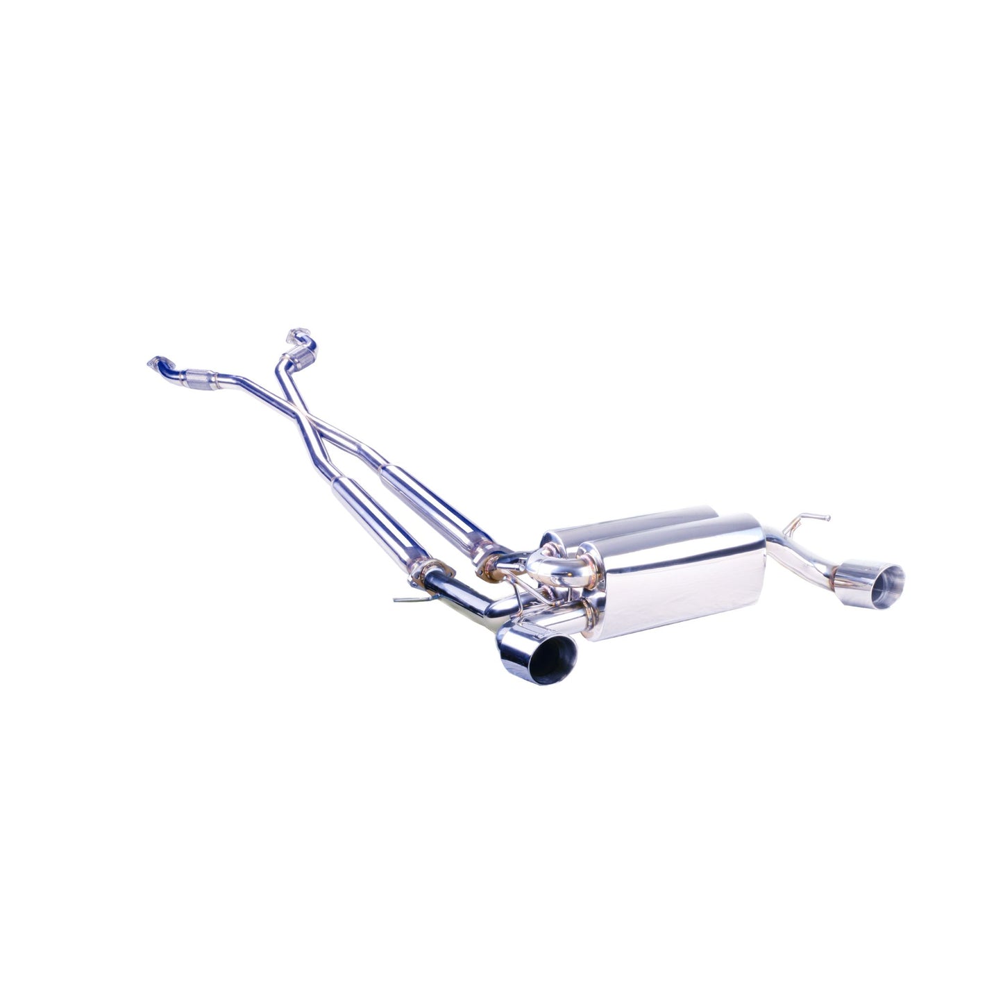 XFORCE Nissan 350Z 2003-2009 Stainless Steel 2.5" Cat-Back System; Exhaust System Kit ES-N350Z-CBS