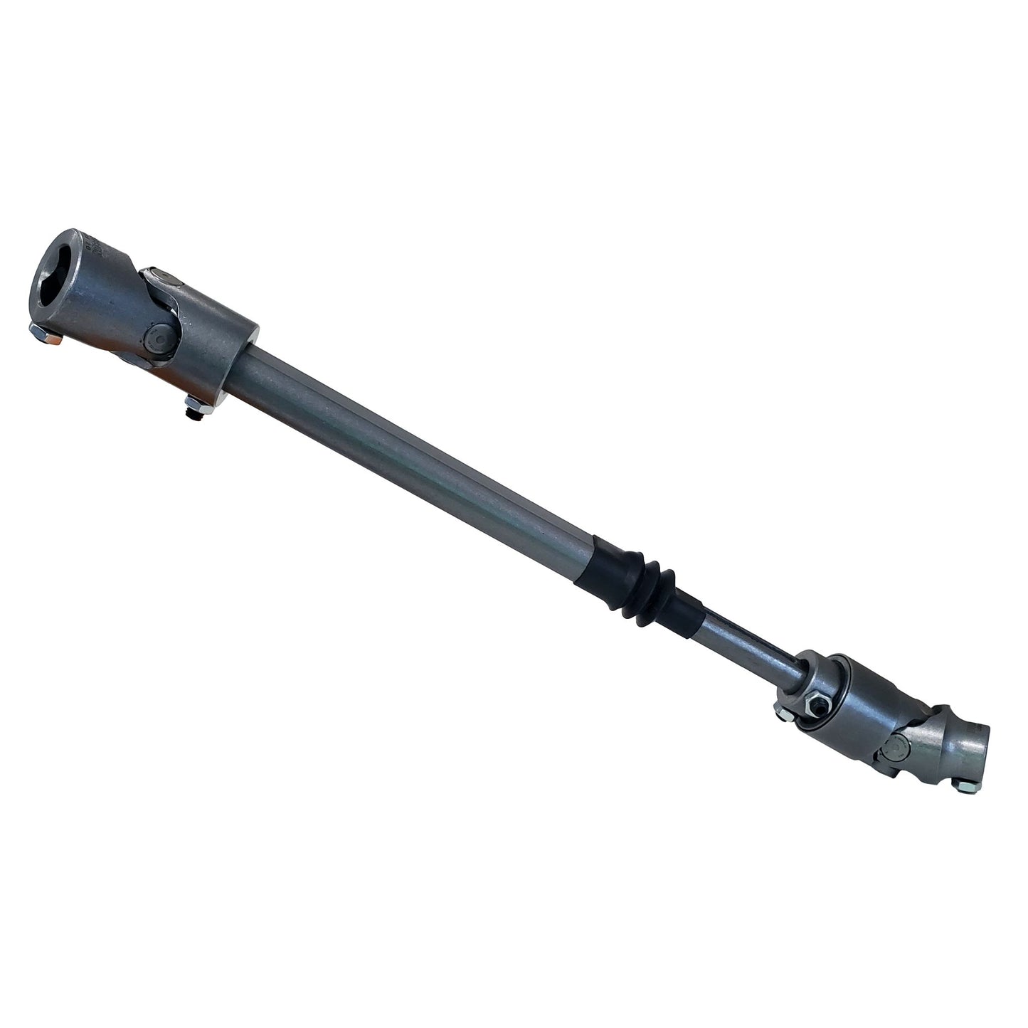Borgeson - Steering Shaft - P/N: 000315 - 1978-1988 GM G-Body and 1982-1992 F-Body telescopic steel steering shaft. Connects from factory column to steering box. Includes one billet universal joint and vibration reducer universal joint.