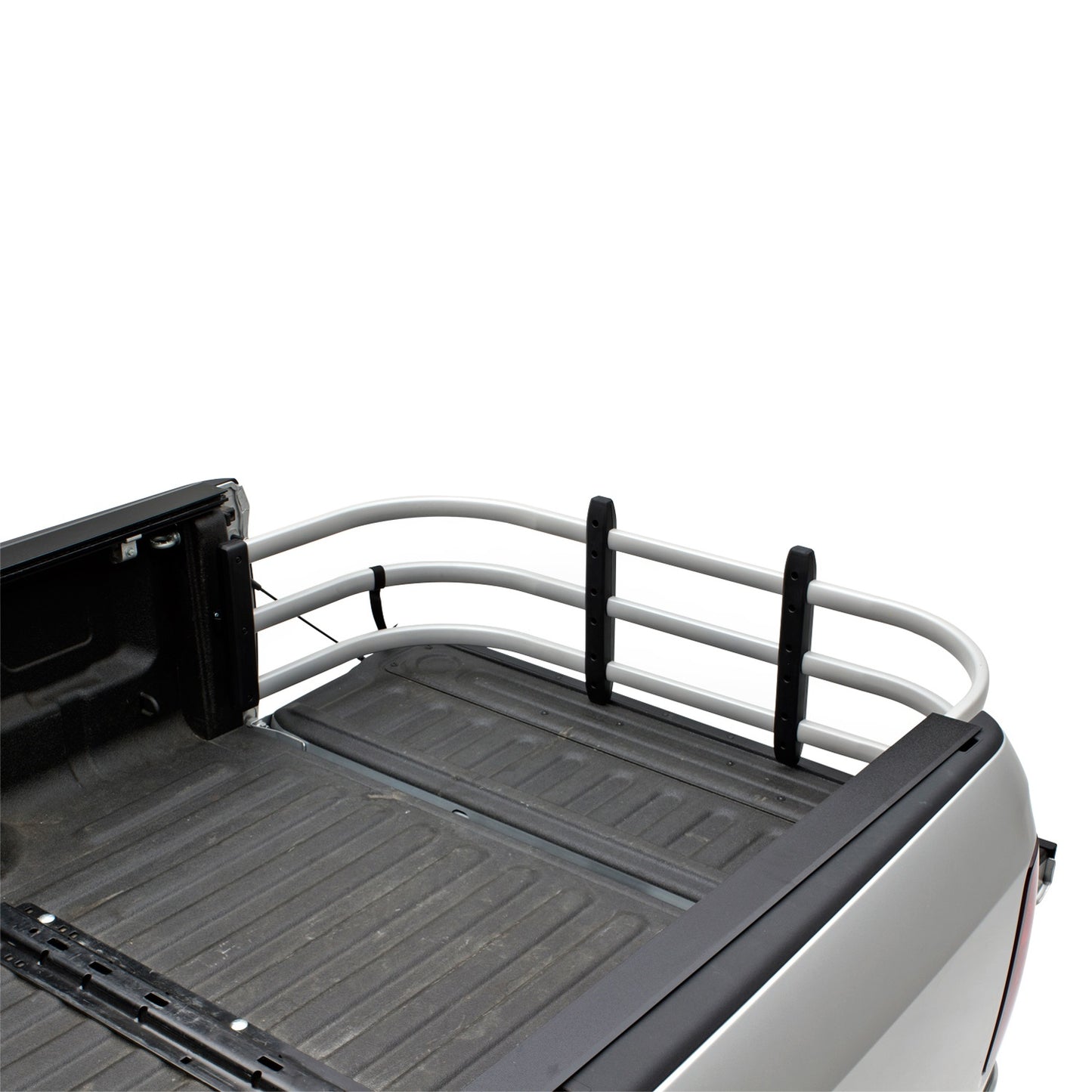 AMP Research 74840-00A Silver BedXTender HD Max Truck Bed Extender For 2019-2021 Ram 1500 Standard Bed