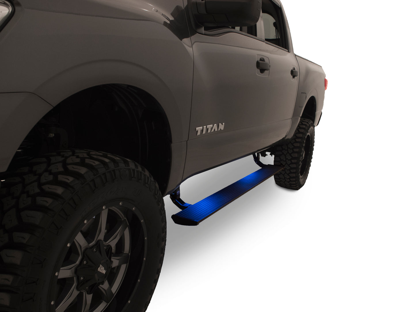 AMP Research 76120-01A PowerStep Electric Running Boards Plug N Play System For 2016-2017 Nissan Titan/Titan XD All Cabs
