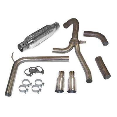 SLP Performance Exhaust System 1998-02 Camaro/Firebird in. LoudMouth II in. LS1 w/3.5 in. Slash Tips 31043A