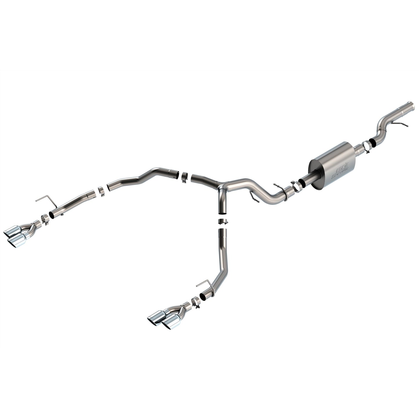 Borla 2021-2022 Chevrolet Tahoe/ GMC Yukon Cat-Back(tm) Exhaust System S-Type 140859