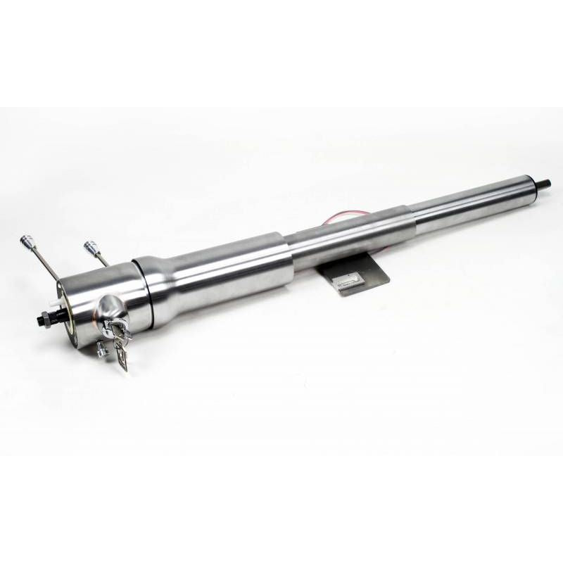 IDIDIT Retrofit 69-76 Corvette; Tilt Floor Shift w/Ignition; Black Powder Coat 1520710051