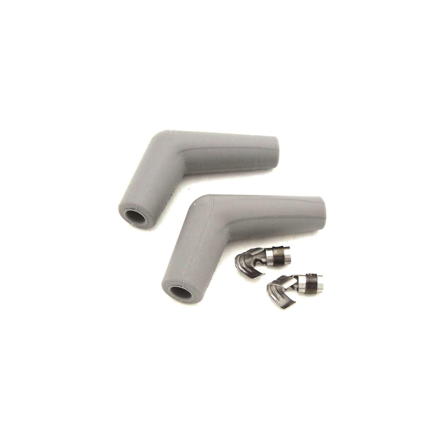 FAST 2 Pack of 45 Degree Plug Boots and Terminals 255-0013-2
