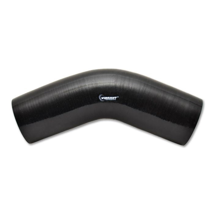 Vibrant Performance - 2754 - 45 Degree Elbow 3.00 in. I.D. x 4.50 in. Leg Length - Black