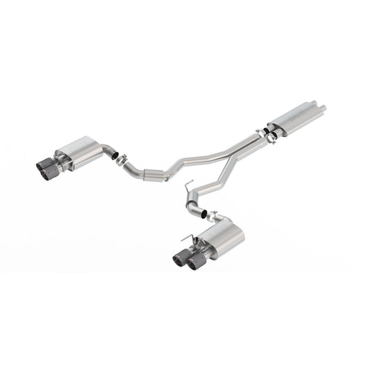 Borla 2018-2020 Ford Mustang GT Cat-Back Exhaust System ECE Approved Touring 1014046CF