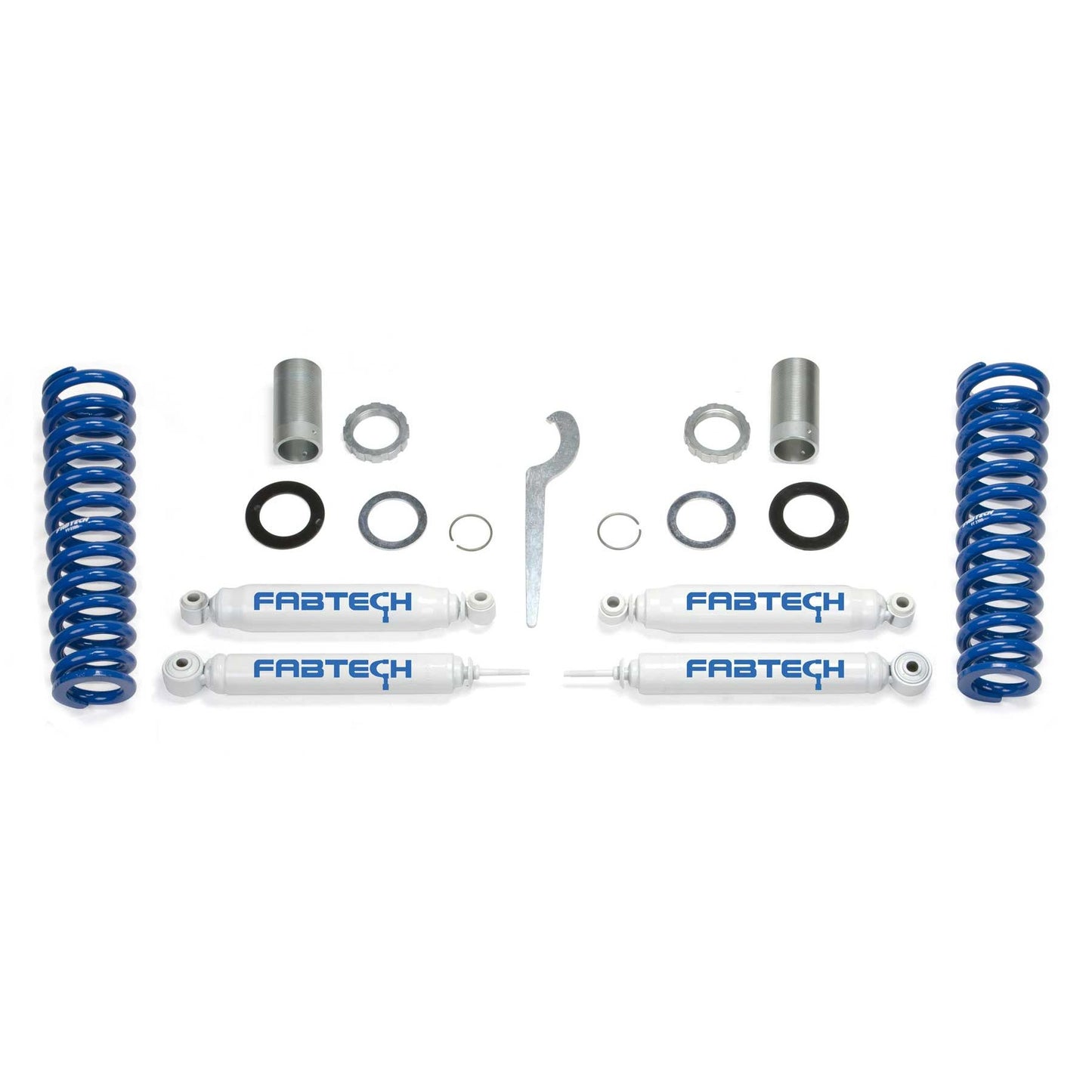 Fabtech 0-2.5 in. BASIC ADJ C/O SYS W/ PERF RR SHKS 00-06 TOYOTA TUNDRA 2WD/4WD K7012