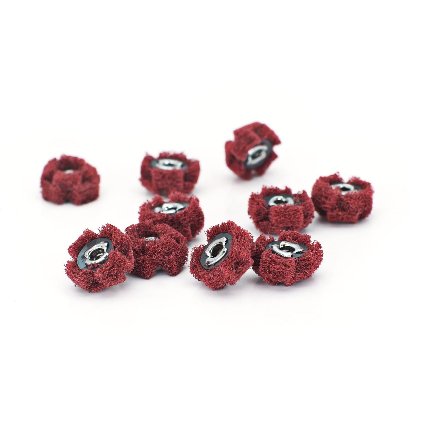 Powerhouse Products Fine Cross Buffs 3/4 in 10 Pack POW351903