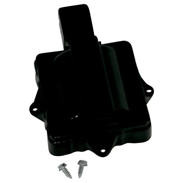 Proform Engine Distributor Coil Dust Cover; Fits GM V8 HEI Models; Black 66957C