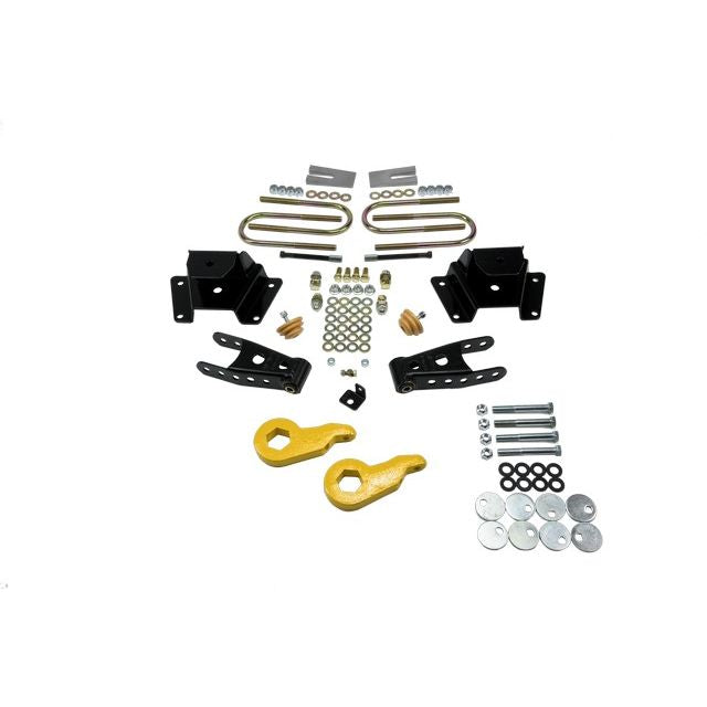 BELLTECH 937 LOWERING KITS Front And Rear Complete Kit W/O Shocks 1997-2003 Ford F150 ((All Cabs) 4WD) 1 in. or 3 in. F/3 in. R drop W/O Shocks