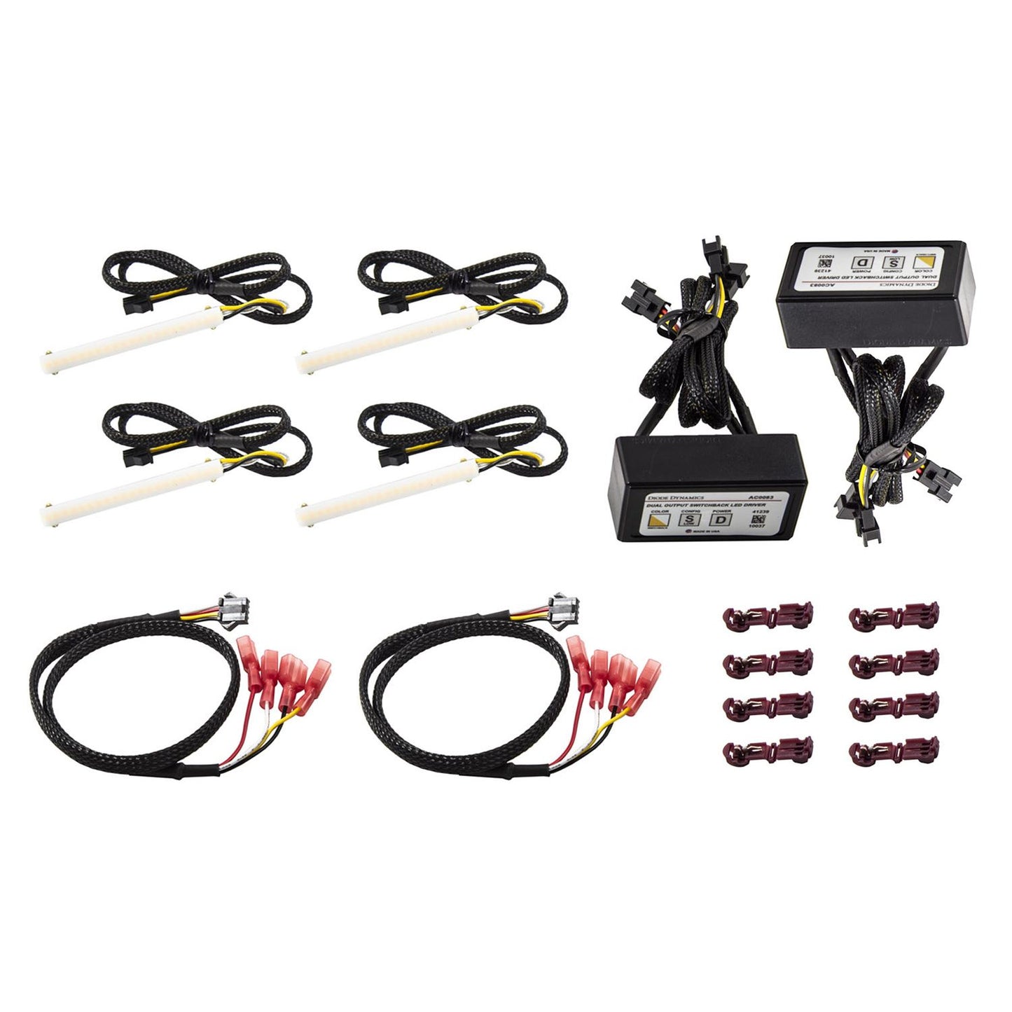 Diode Dynamics - DD2148 - Strip HD SF Switchback Quad 3in Kit