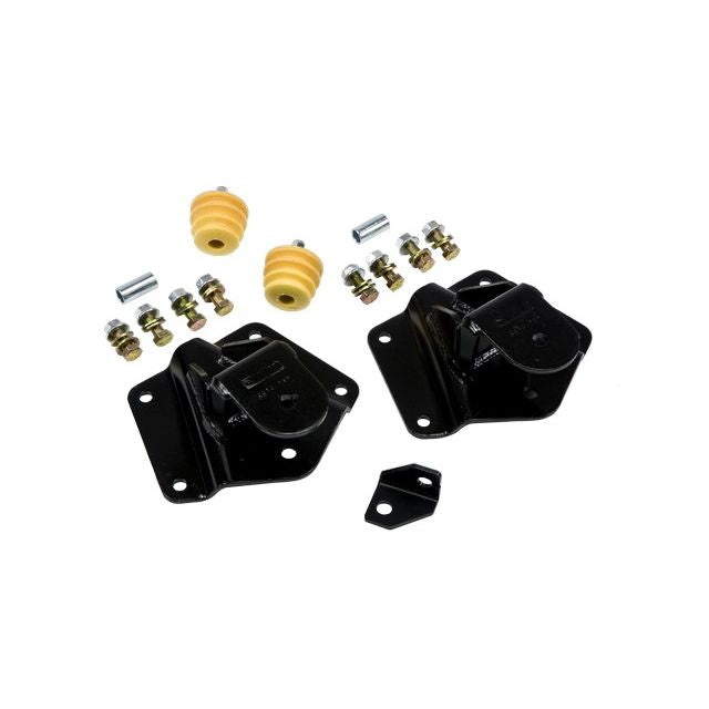 BELLTECH 6637 HANGER KIT 2 in. Drop Leaf Spring Hanger Kit (Front Hanger) 1995-1999 Chevrolet Tahoe Yukon (4dr. Only) 2 in. Rear Drop