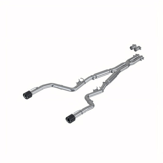 MBRP Exhaust 3in. Cat Back; Dual Rear; Dual Tips S71173CF