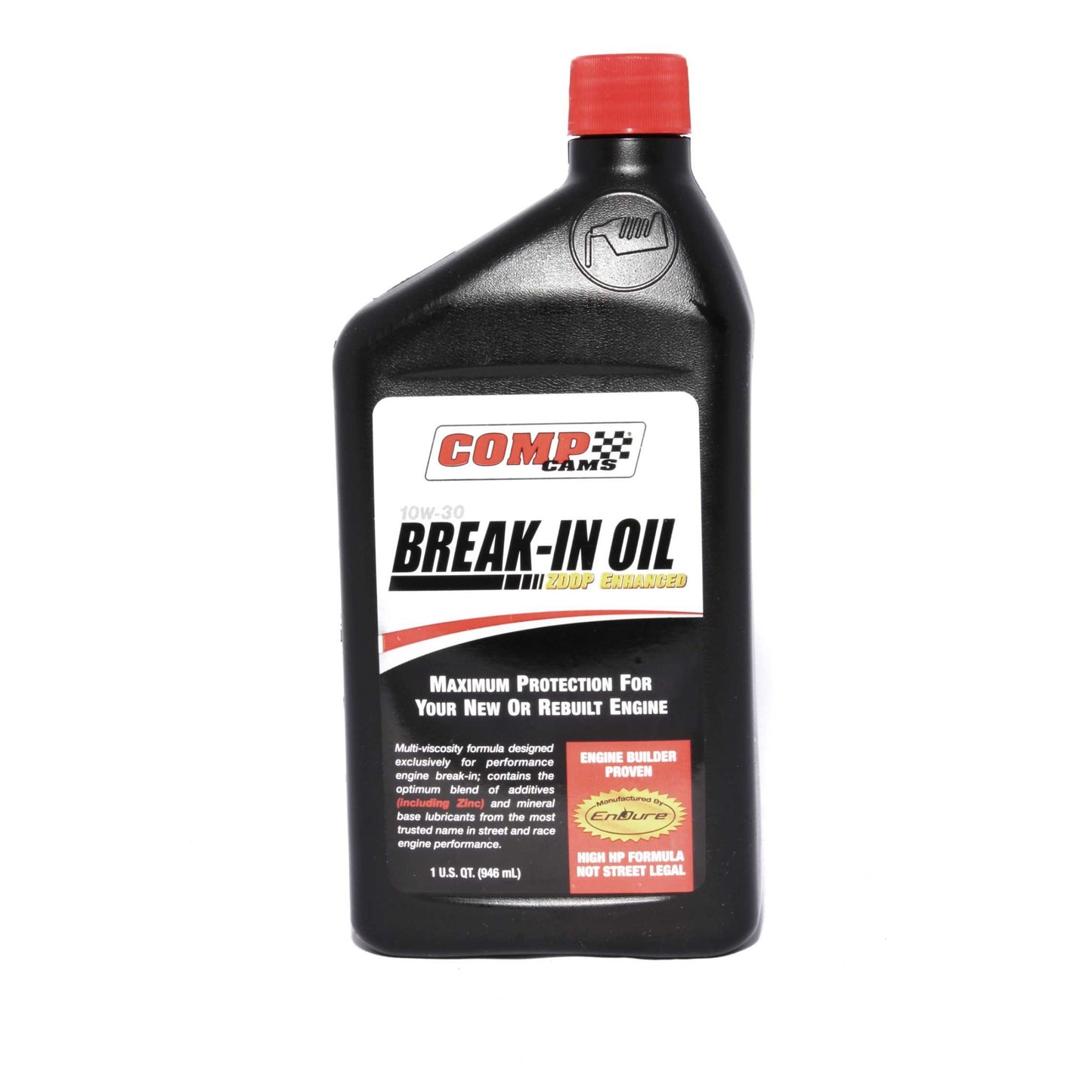 COMP Cams 1 Quart of 10W-30 Break-In Engine Oil COMP-1590-PLT