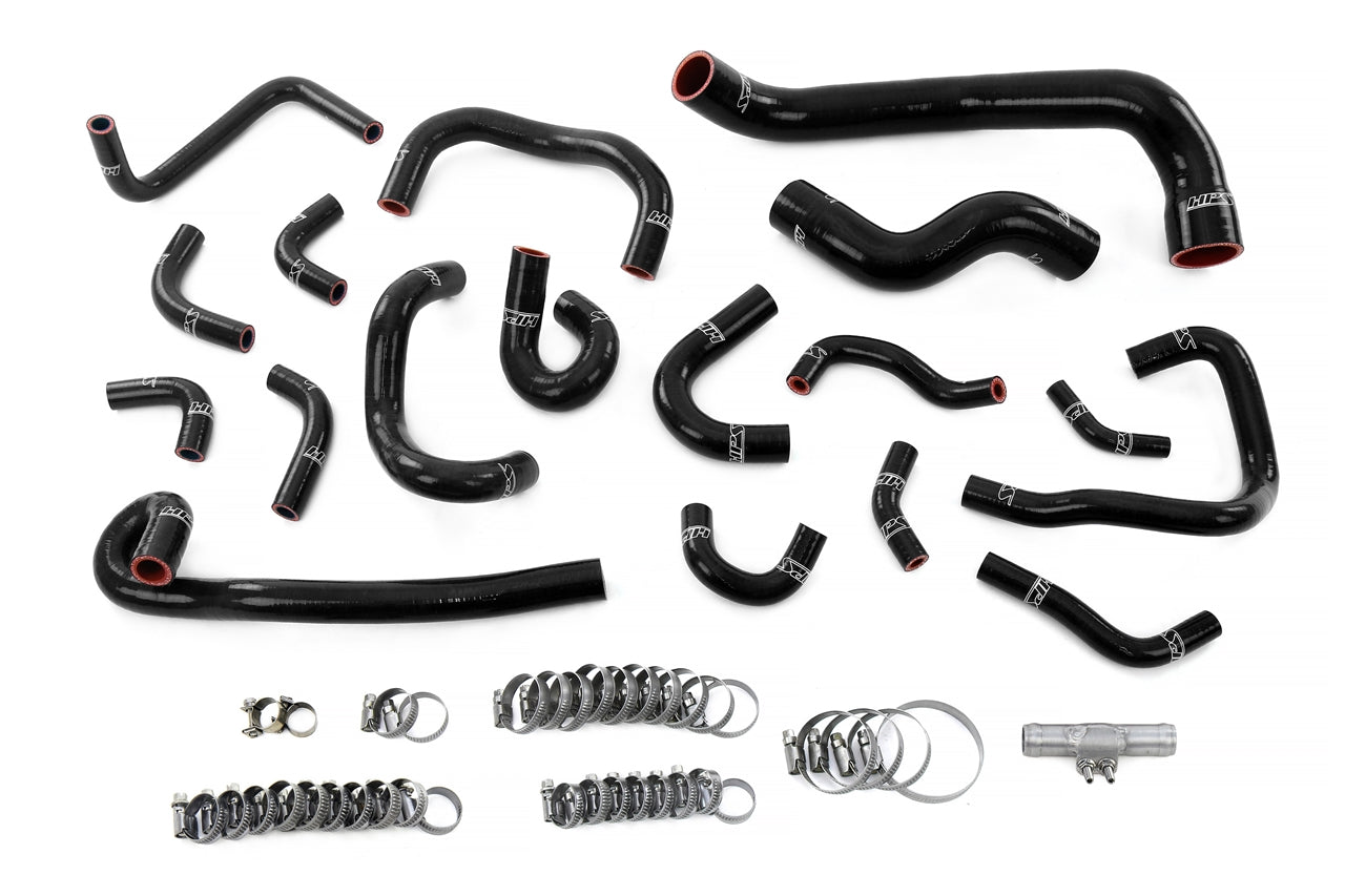 HPS Performance 3-ply Reinforced Silicone Coolant And Idle Air Control Hoses 57-2136-BLK