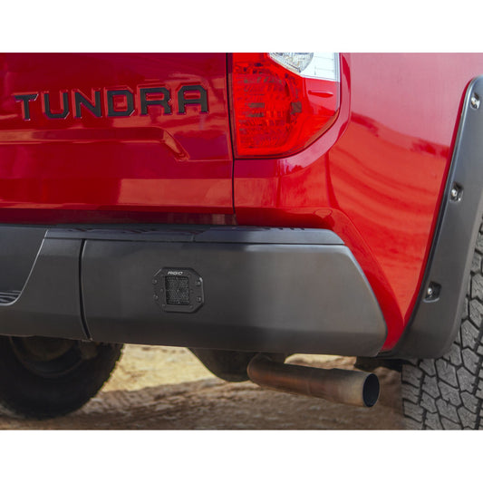 RIGID Industries D-Series PRO Midnight Edition Spot Diffused Flush Mount Pair 212513BLK