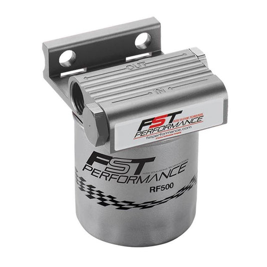 FST Performance - RPM350FloMax 350 Fuel Filter System -6 or -8 AN ports (Racing/Street Rods)