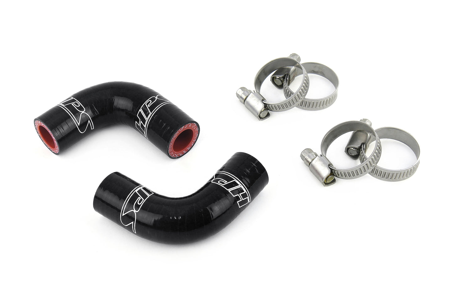 HPS Performance 3-ply Reinforced Silicone Replaces Rubber Heater And Transmission Coolant Hoses 57-2068-BLK