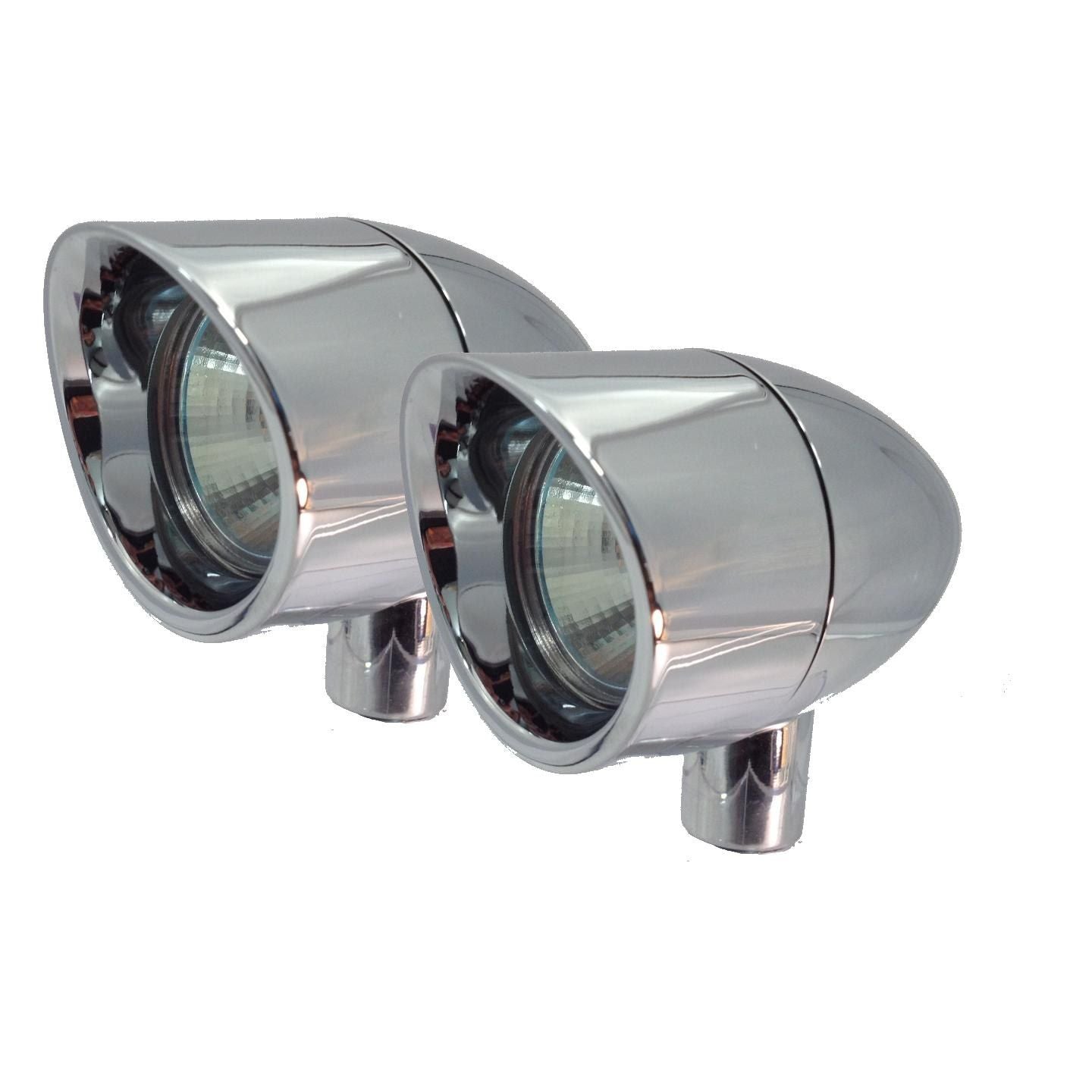 Lazer Star Lights 35 WATT SPOT SMALL VIZOR LIGHT CHROME V5835