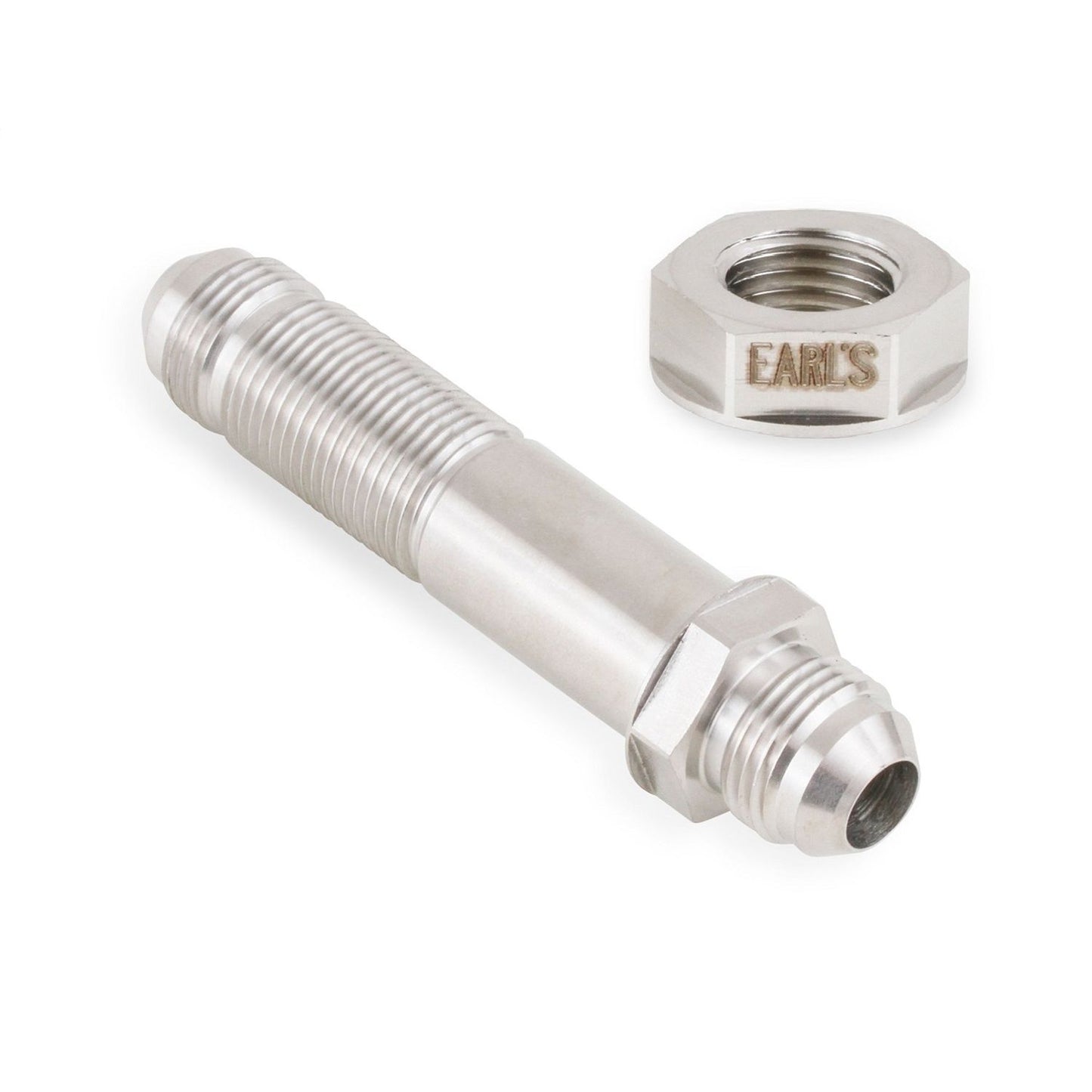 Earls Performance Straight Stainless Steel AN Bulkhead Union SS983508ERL