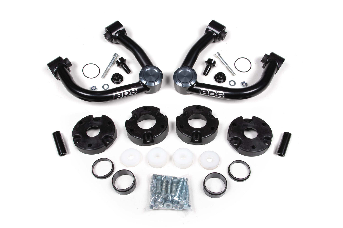 BDS SUSPENSION 3 Inch Lift Kit - Ford Bronco (21-23) 2 Door - With Sasquatch Package BDS023301