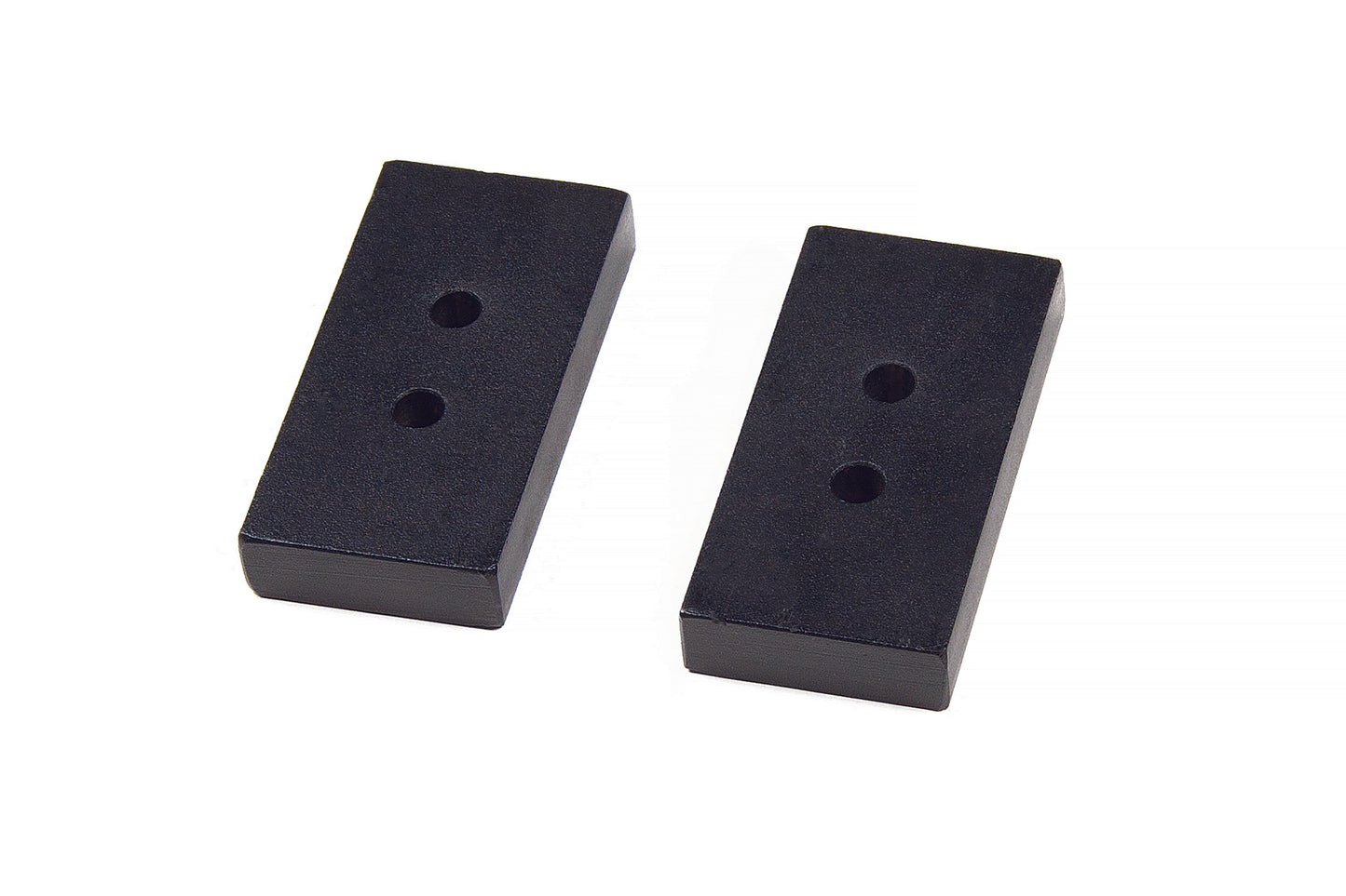 BDS SUSPENSION Rear Lift Blocks - Dual Pin - Steel - 1 Inch Lift - 3in Wide - Universal Fitment BDS069119