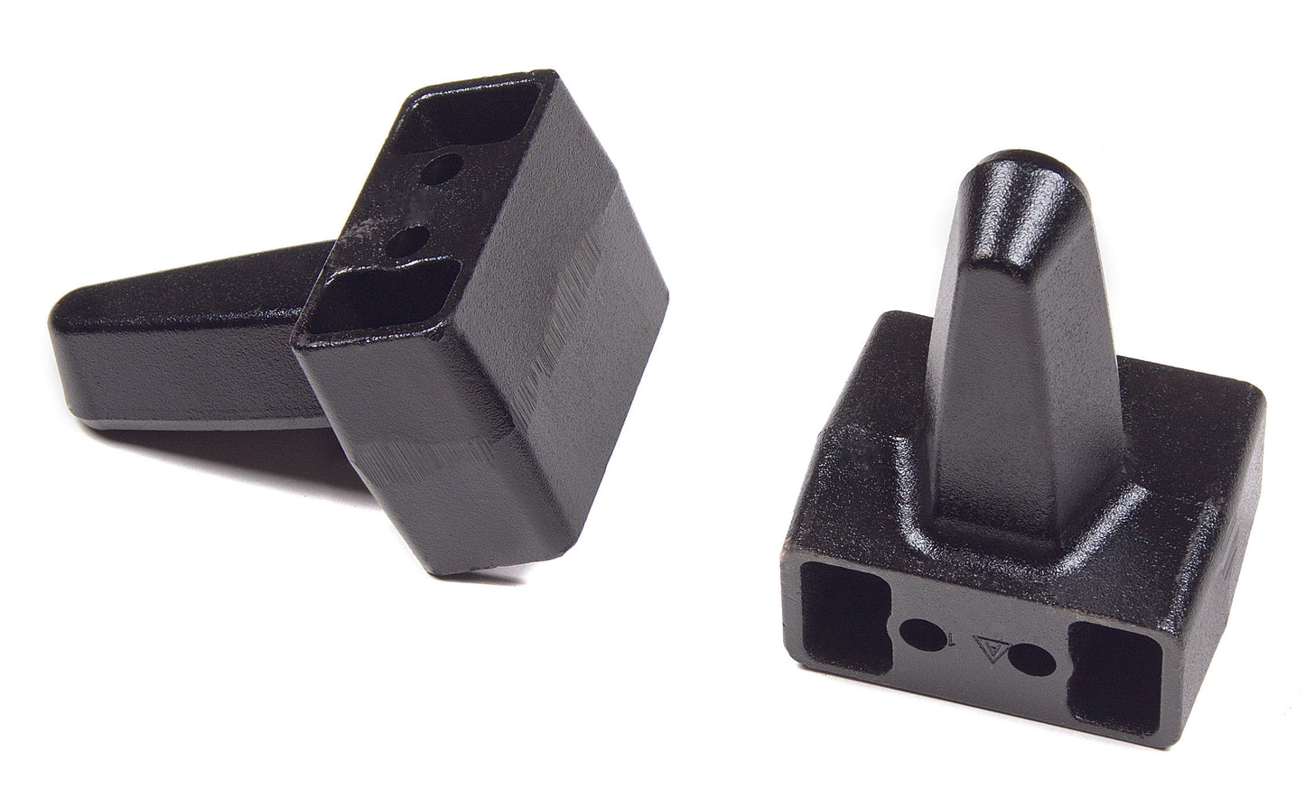 BDS SUSPENSION Rear Lift Blocks W/ Wing - Steel - 4 Inch Lift - Ford F250/F350 Super Duty (08-16) BDS069408