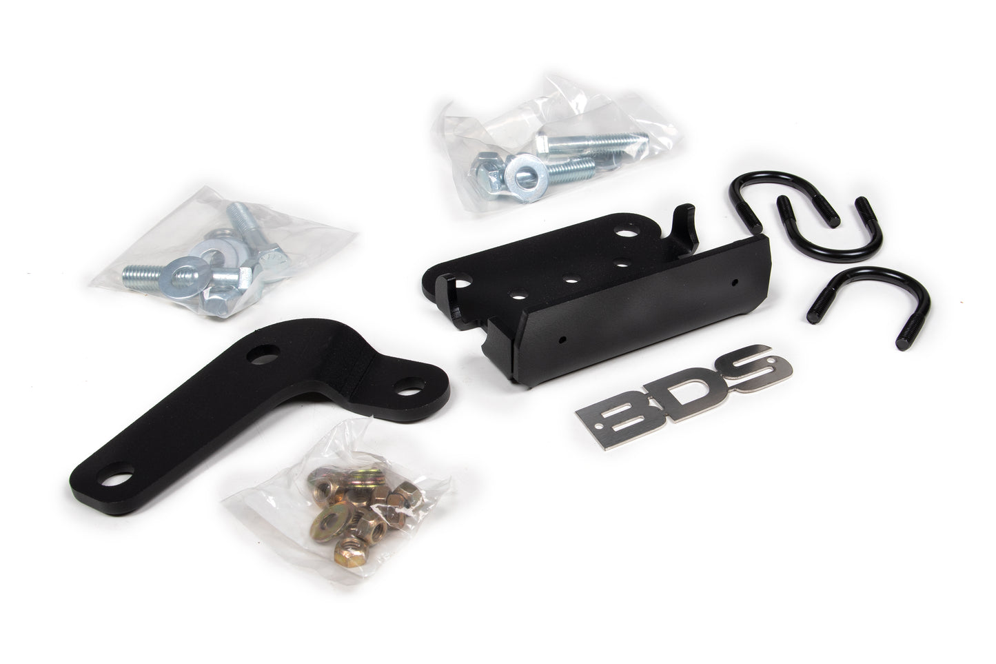 BDS SUSPENSION Dual Steering Stabilizer Mounting Kit - Ford F250/F350 Super Duty (99-04) And Excursion (00-05) 4WD BDS55373