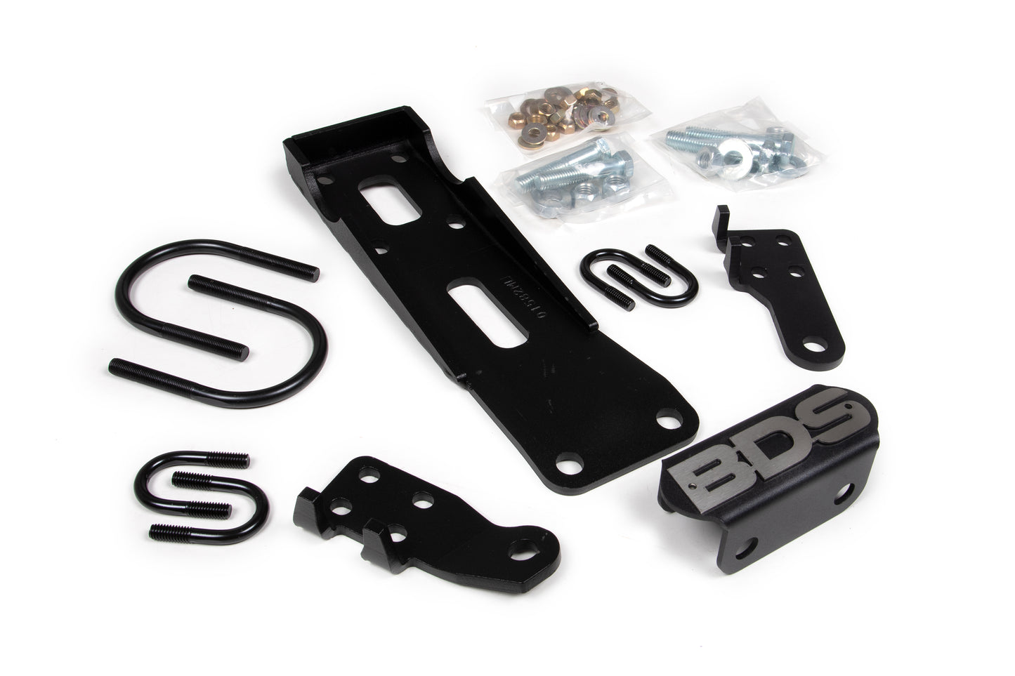 BDS SUSPENSION Dual Steering Stabilizer Mounting Kit - Jeep Wrangler TJ (97-06)- Cherokee XJ (84-01)- Grand Cherokee ZJ (93-98) BDS55375