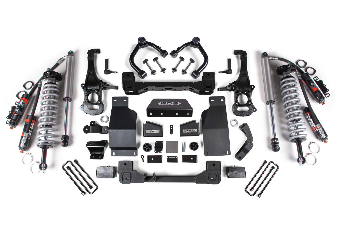 BDS SUSPENSION 4 Inch Lift Kit - FOX 2.5 Performance Elite Coil-Over - Chevy Silverado Or GMC Sierra 1500 (19-24) 4WD - Diesel BDS783FPE