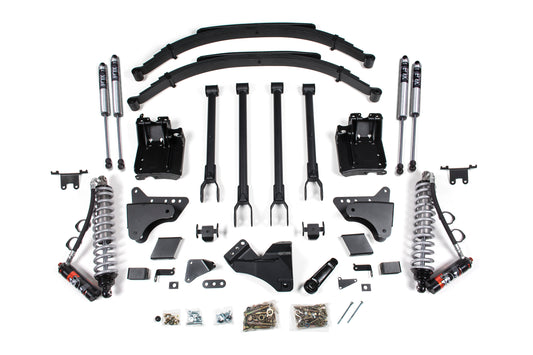 8 Inch Lift Kit - 4-Link & FOX 2.5 Performance Elite Coil-Over Conversion - Ford F250/F350 Super Duty (11-16) 4WD