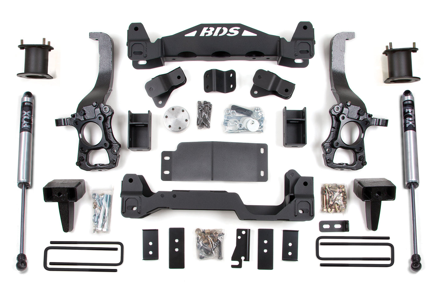 BDS SUSPENSION 6 Inch Lift Kit - Ford F150 (2014) 4WD BDS1503FS