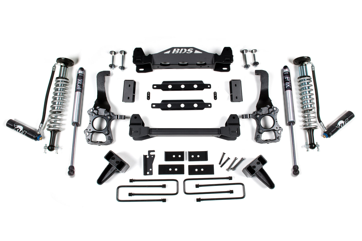 BDS SUSPENSION 6 Inch Lift Kit - FOX 2.5 Coil-Over - Ford F150 (15-20) 2WD BDS1522FDSC