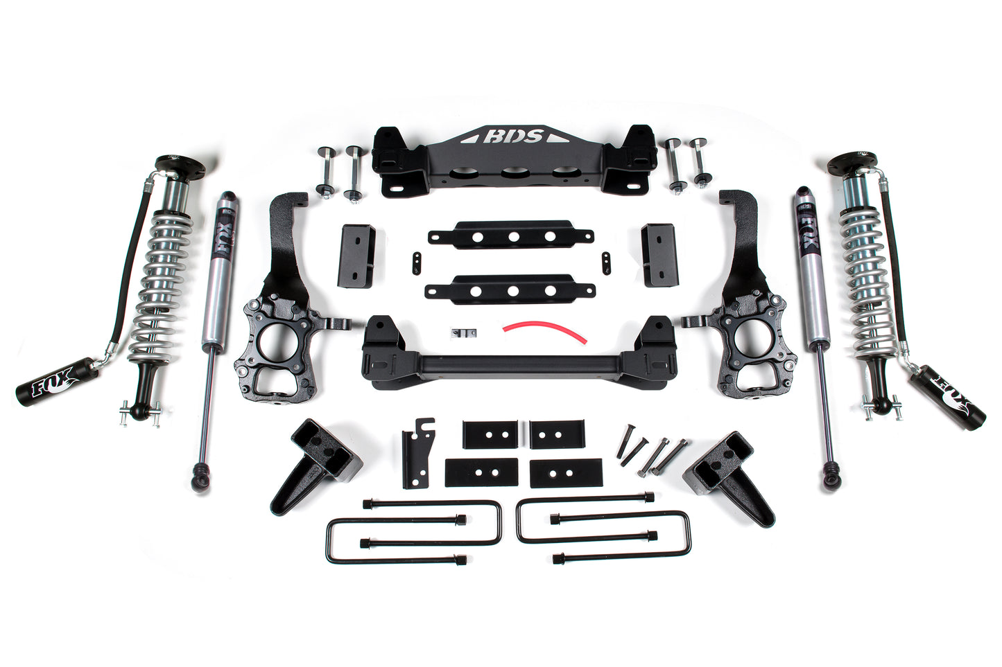 BDS SUSPENSION 6 Inch Lift Kit - FOX 2.5 Coil-Over - Ford F150 (15-20) 2WD BDS1522F