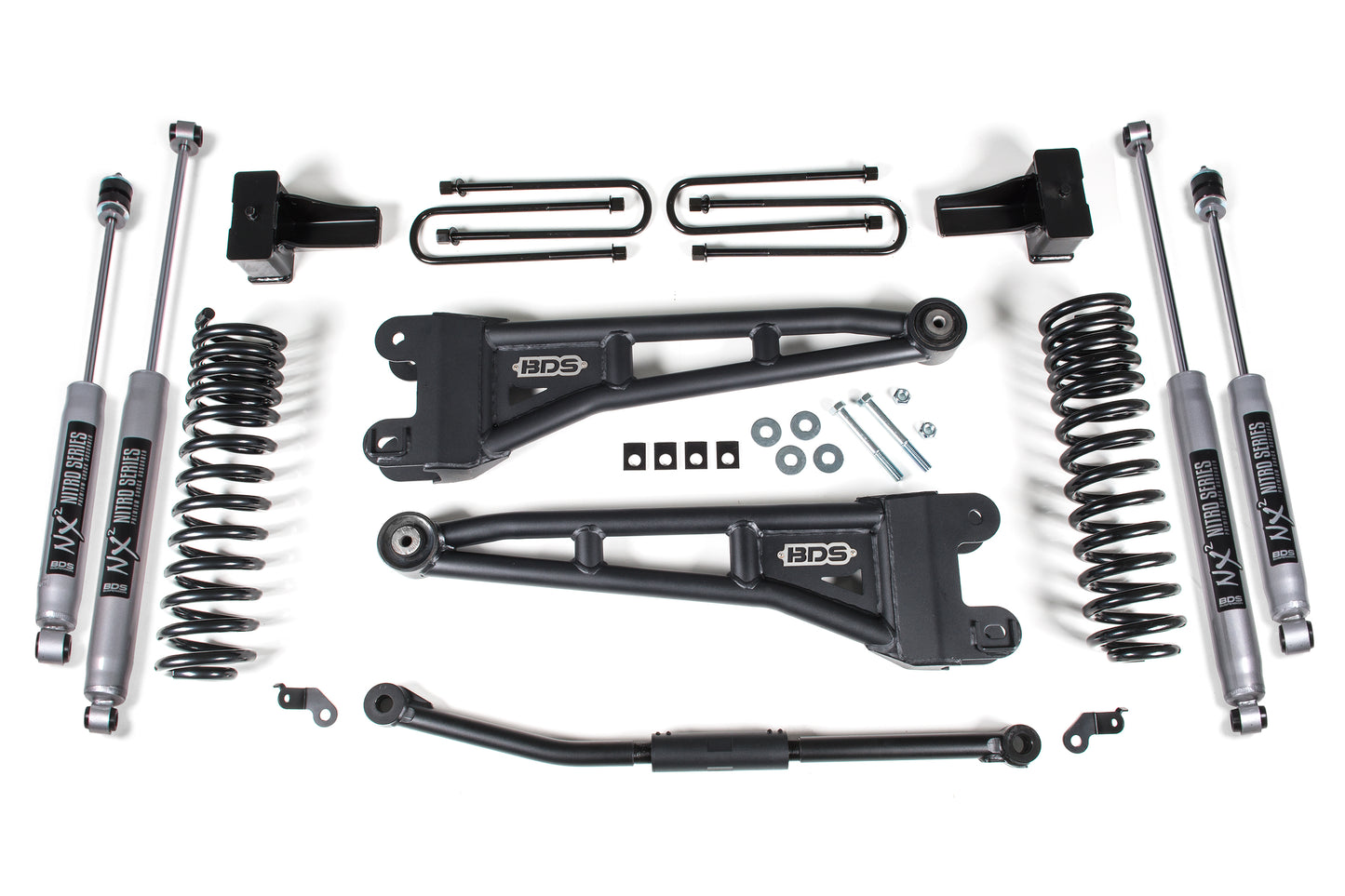 BDS SUSPENSION 2.5 Inch Lift Kit W/ Radius Arm - Ford F250/F350 Super Duty (11-16) 4WD - Diesel BDS1509H