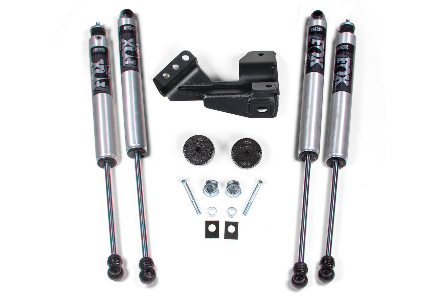 BDS SUSPENSION 2 Inch Leveling Kit - Coil Spacer - Ford F250/F350 Super Duty (17-22) 4WD BDS1519FS