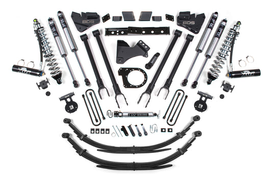 6 Inch Lift Kit - 4-Link & FOX 2.5 Coil-Over Conversion - Ford F250/F350 Super Duty (17-19) 4WD - Diesel