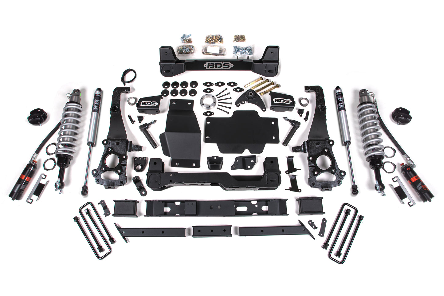 BDS SUSPENSION 6 Inch Lift Kit - FOX 2.5 Coil-Over - Ford Ranger (19-23) 4WD BDS1907FDSC
