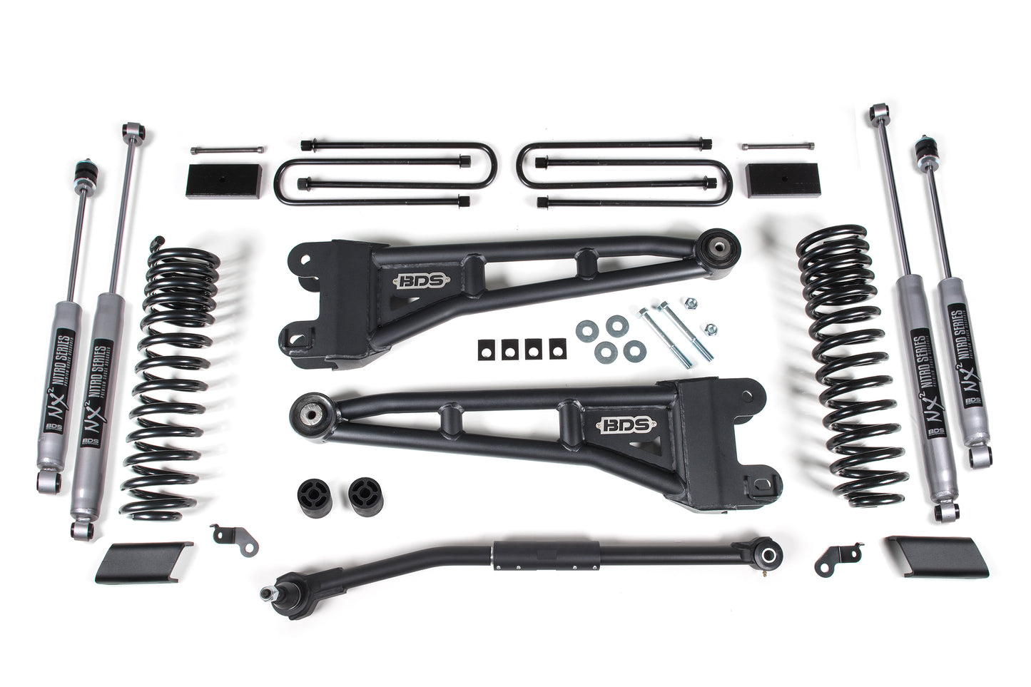 BDS SUSPENSION 3 Inch Lift Kit W/ Radius Arm - Ford F250/F350 Super Duty (20-22) 4WD - Diesel BDS1549H