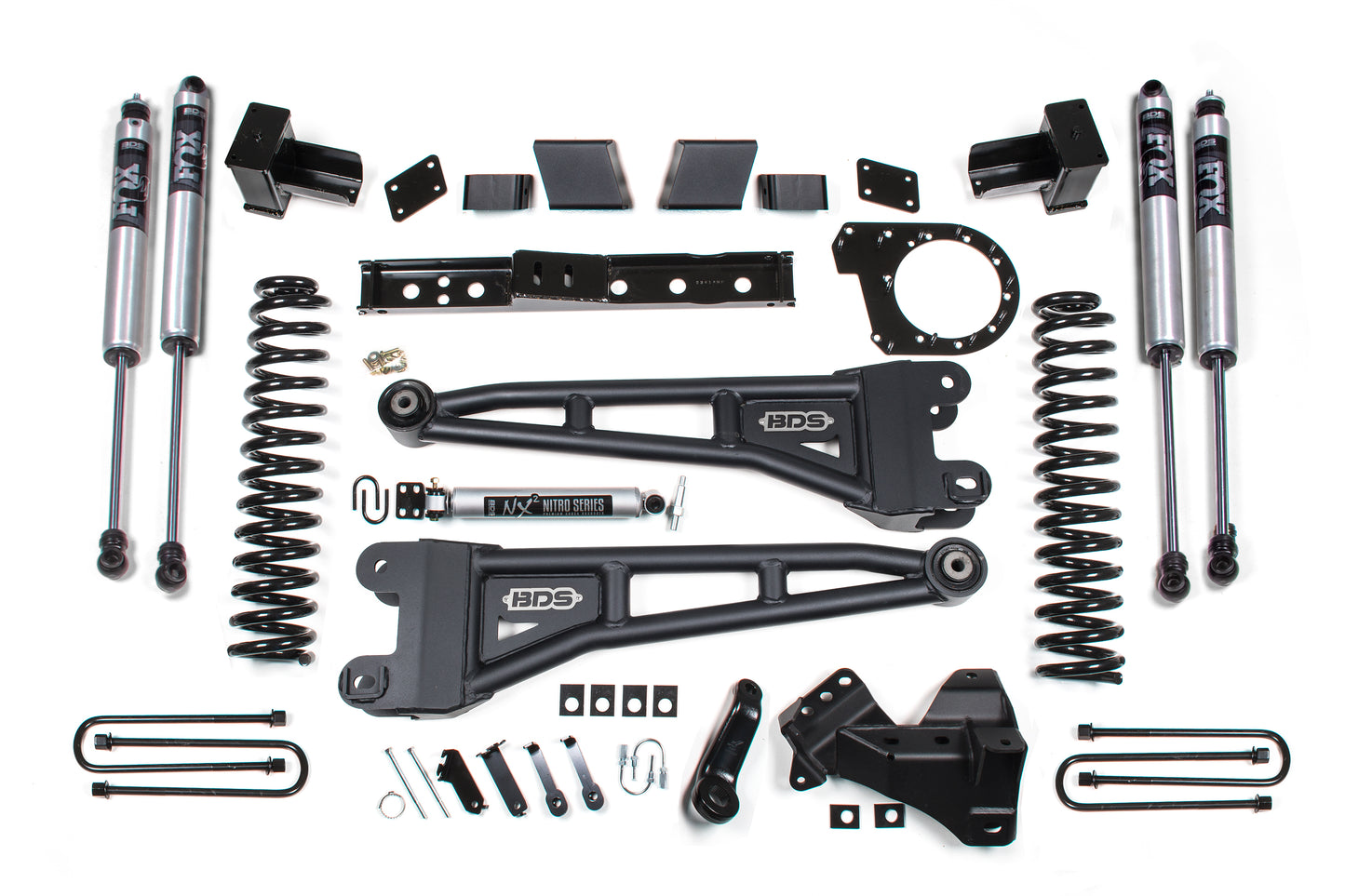 BDS SUSPENSION 7 Inch Lift Kit W/ Radius Arm - Ford F250/F350 Super Duty (20-22) 4WD - Diesel BDS1561FS