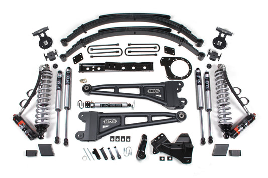 7 Inch Lift Kit W/ Radius Arm - FOX 2.5 Performance Elite Coil-Over Conversion - Ford F250/F350 Super Duty (20-22) 4WD - Diesel