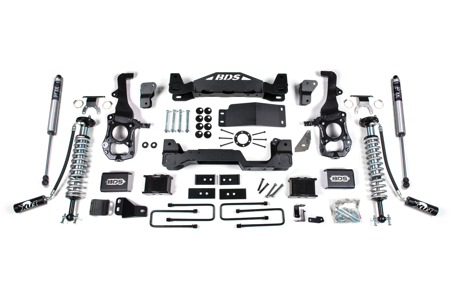 BDS SUSPENSION 6 Inch Lift Kit - FOX 2.5 Coil-Over - Ford F150 (21-23) 4WD BDS1579F