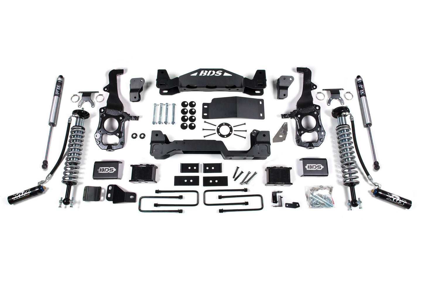 BDS SUSPENSION 6 Inch Lift Kit - FOX 2.5 Coil-Over - Ford F150 (21-23) 4WD BDS1579FDSC