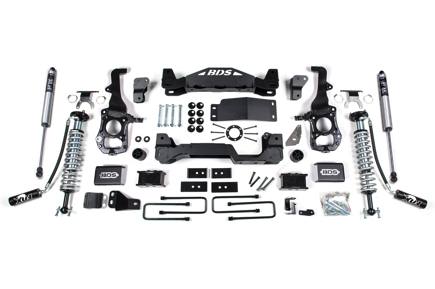 BDS SUSPENSION 4 Inch Lift Kit - FOX 2.5 Coil-Over - Ford F150 (21-23) 4WD BDS1583F